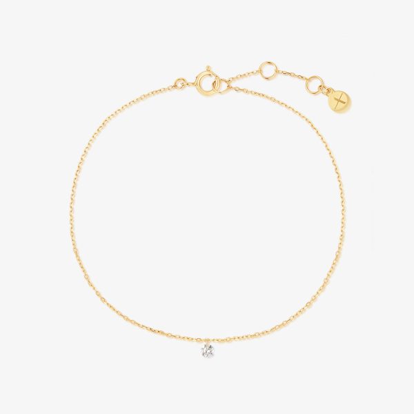 PIROUETTE | Single Floating Diamond Bracelet