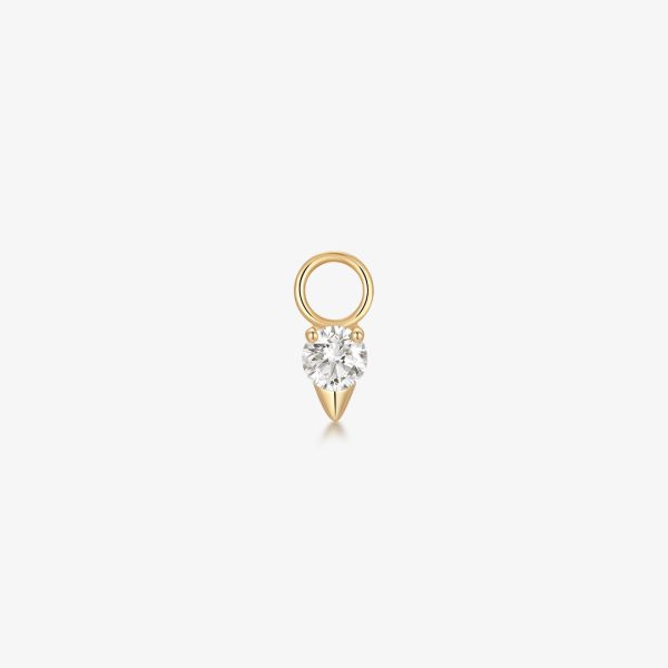 LUNA | Lab Grown Diamond Dagger Earring Charm