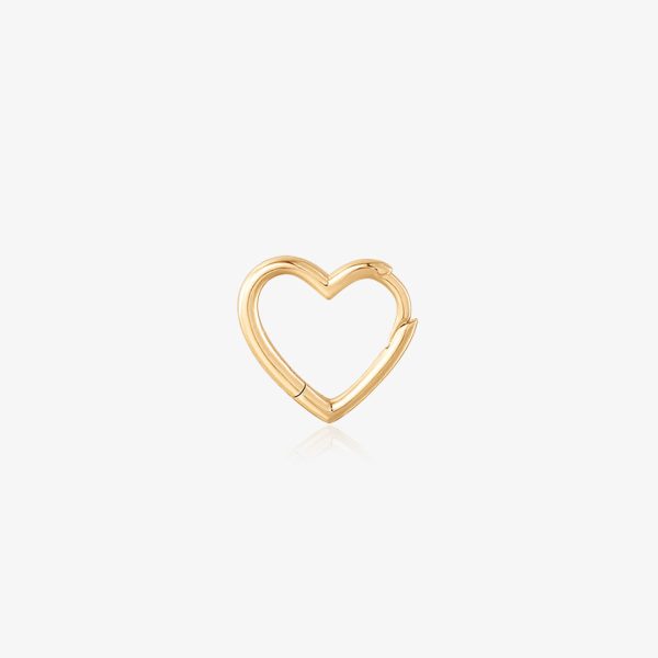 JULIETTE | Single Heart-Shaped Hoop
