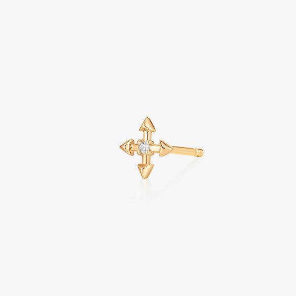 LIESE | Diamond Compass Single Earring