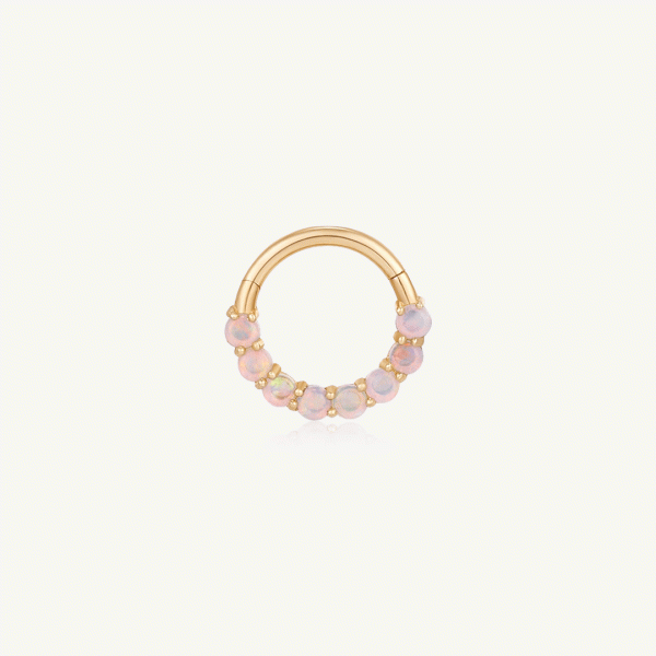 HAYDEN | Opal Clicker Ring Earring