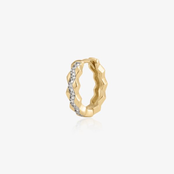 BLAINE | Lab Grown Diamond Huggie Hoop