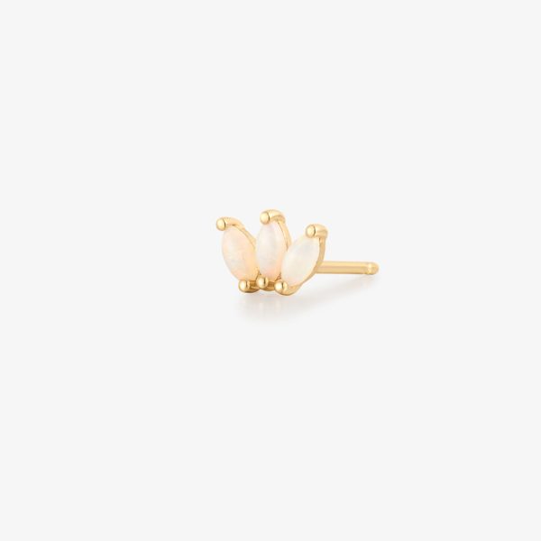 BLOOM | Triple Opal Stud Earring