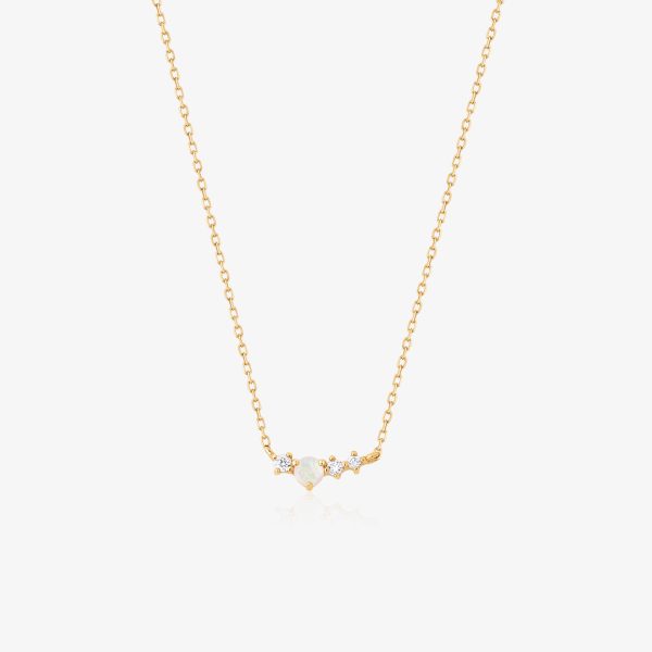 VENUS | Opal and Diamond Necklace