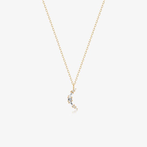 PHOENIX | White Sapphire Necklace