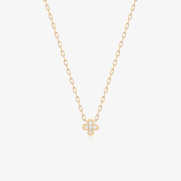 CARYS | Lab Grown Diamond Clover Necklace