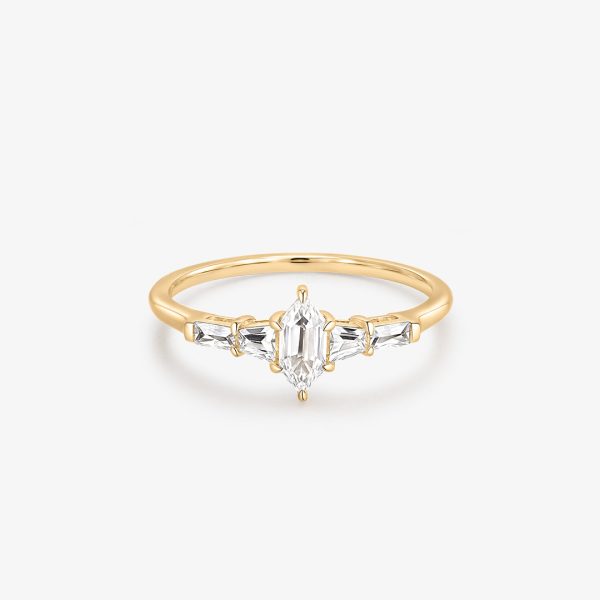 Baguette Lab Grown Diamond Ring